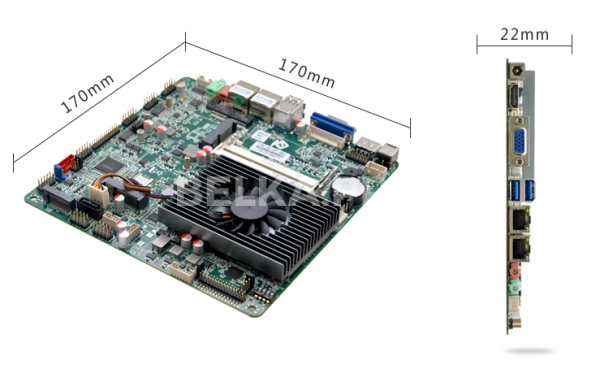 Материнская плата Mini-ITX с процессором ITX-B671_I522L (6360U)