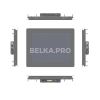 Встраиваемый сенсорный монитор 15" PN150SMK6-07UR41-HDV