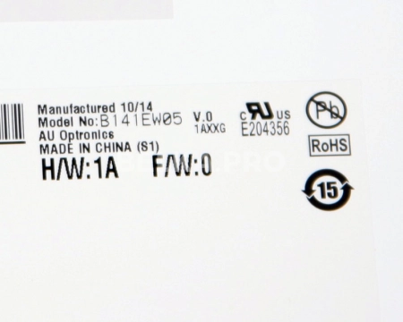 ЖК дисплей 14,1" B141EW05 V0