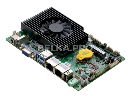 Материнская плата 3,5" с процессором EPIC-E75_I522L (6300U)
