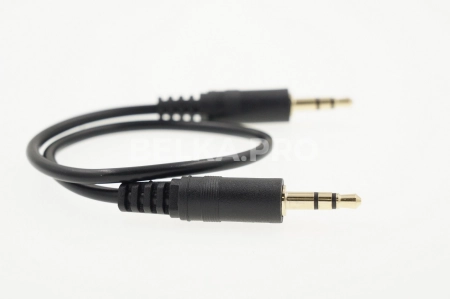 Кабель AUX Jack 3.5 (M) - Jack 3.5 (M), 30 см
