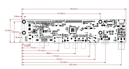 Контроллер дисплея HDMI/VGA/AVx2/MP JX-V53GA-NOTV