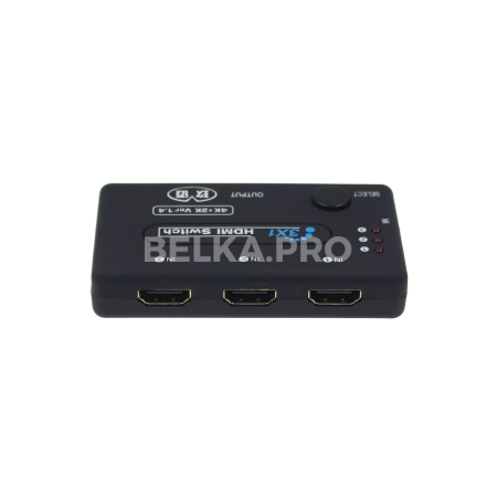 HDMI переключатель 3x1 с пультом ДУ HDMI-301