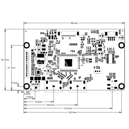 Контроллер дисплея HDMI/MP JX-2556-2HU