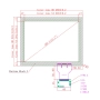 Ёмкостной сенсорный экран 12,1" EG12.1-A-0403V1