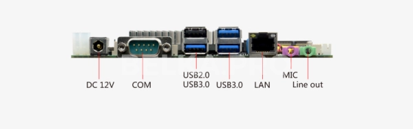 Материнская плата 3,5" с процессором EPIC-A19_D812E