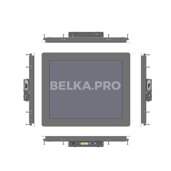 Встраиваемый монитор 17" PN170SMK6-20S1-HDV