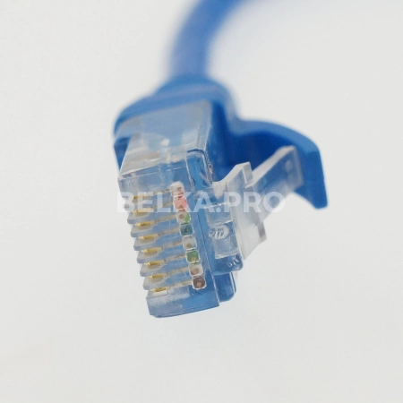 Кабель патч-корд RJ-45 (M) - RJ-45 (M) CAT5E, 30 см