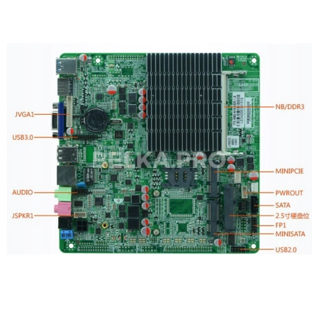 Материнская плата Mini-ITX с процессором ITX-M50_N18 V1.5