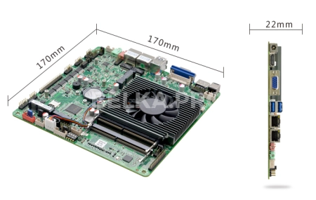 Материнская плата Mini-ITX с процессором ITX-B100_I526L (10210U)