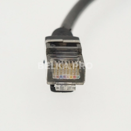 Кабель RJ-45 (M) - RJ-45 (F) с ушами, 30 см, type I