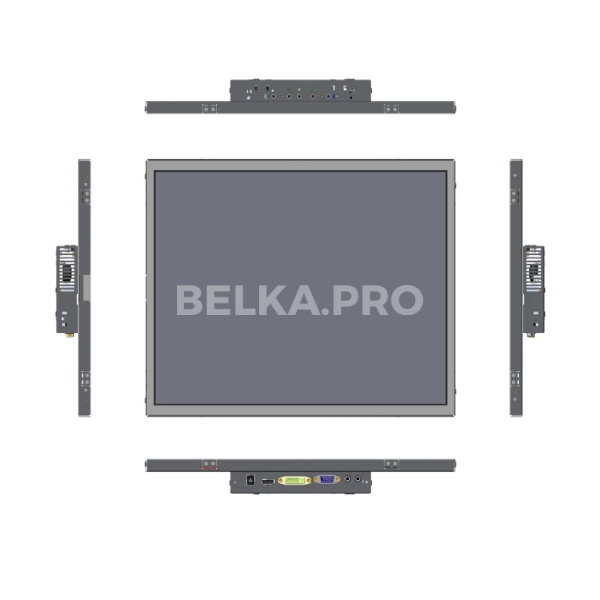 Встраиваемый сенсорный монитор 17" FL170SMK6-20UPG1-HDV