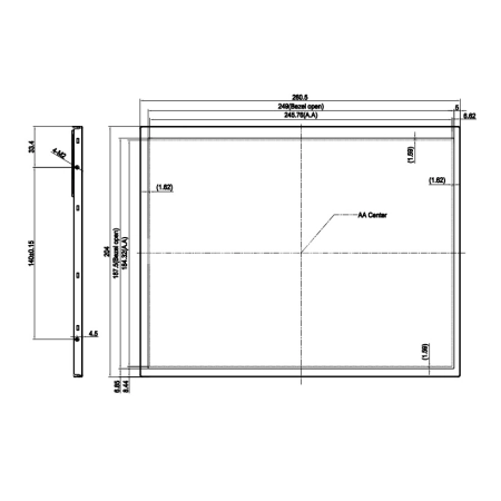 ЖК дисплей 12,1" VI121VI500