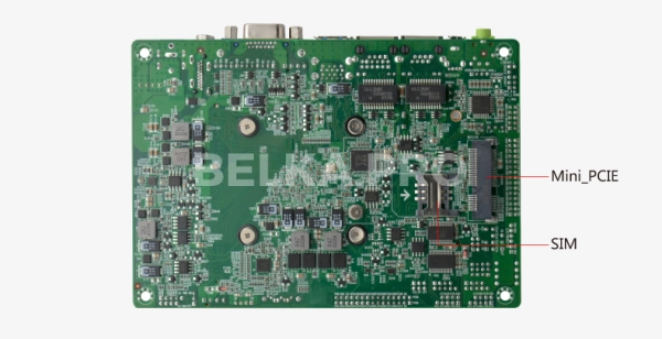 Материнская плата 3,5" с процессором EPIC-E20_J122L (J1900)