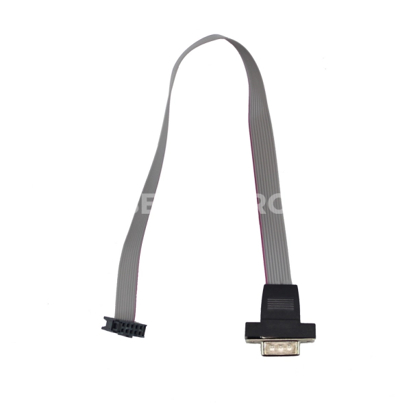 Кабель COM DB-09M - IDC-10F, плоский, 30 см