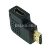 Переходник HDMI (M) - HDMI (F) угловой