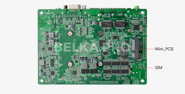 Материнская плата 3,5" с процессором EPIC-E19_J126L
