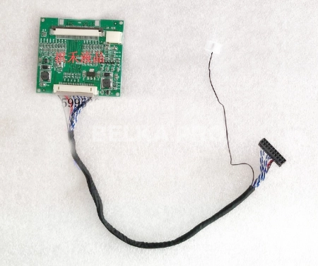 Дисплей 10,4" HSD104IXN1-A00 с контроллером M.NT68676.3 в сборе