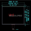 Ёмкостной сенсорный экран 19" PCAP-XG1901S4 с USB