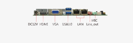 Материнская плата Mini-ITX с процессором ITX-B413_J1210L (J4125)