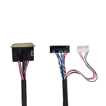 Кабель LVDS I-PEX20453-40P-1C6B-RP/BLD2-20+HB-06, 300 мм