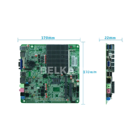 Материнская плата Mini-ITX с процессором ITX-M50_N18 V1.5