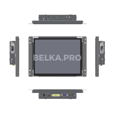 Встраиваемый сенсорный монитор 9,7" FS097SMK6-07UPS1-HDV