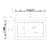 Встраиваемый сенсорный монитор 21,5" PN215WMK6-90HR41-HDV