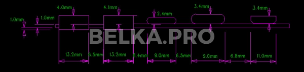 Контроллер дисплея HDMI/USB Type-C JX-2556TH-C
