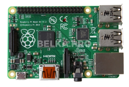 Одноплатный компьютер Raspberry Pi Model B plus
