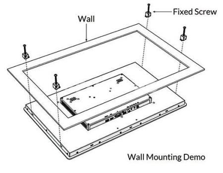 Встраиваемый монитор 21,5" Lilliput TK2150-NP/C