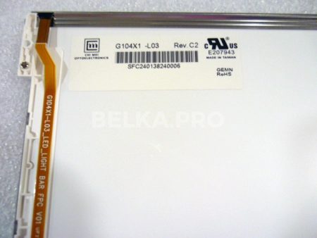 ЖК дисплей 10,4" G104X1-L03