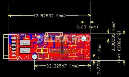 Инвертор LED подсветки PCB800120