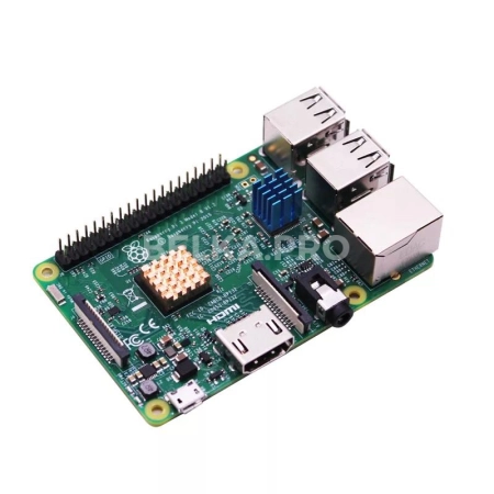 Комлект медных радиаторов для Raspberry Pi 3