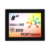 Встраиваемый сенсорный монитор 8" PZ080SKZ-07SPZ1-HV