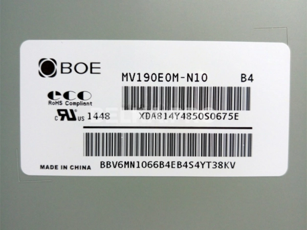 ЖК дисплей 19" MV190E0M-N10