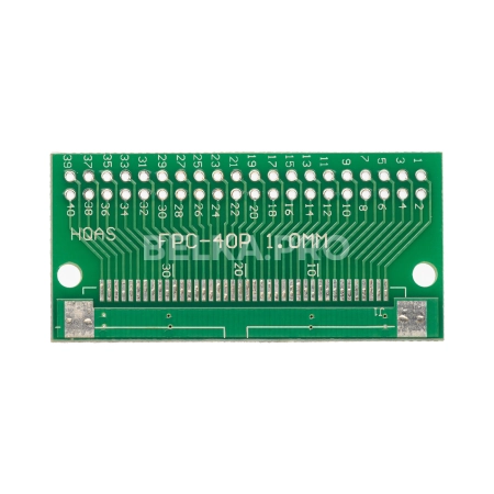 Переходная плата FPC/FFC-40P 0,5мм + 1мм
