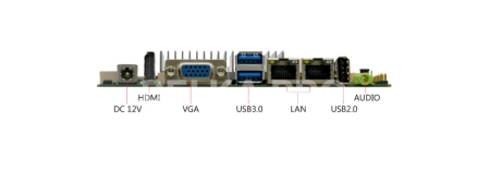Материнская плата 3,5" с процессором EPIC-E41_J126E (J4125)