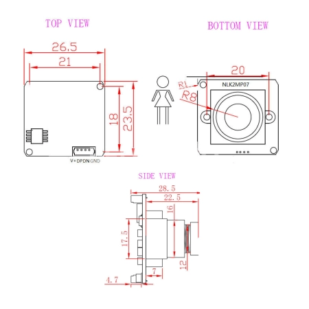 USB камера 2МП NLK-2MP07