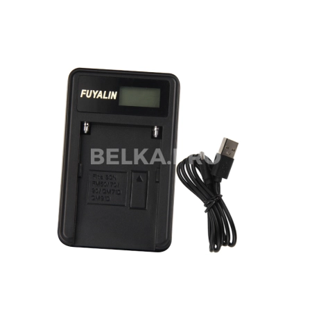 Зарядное устройство USB с дисплеем для NP-F970/F960/F550