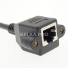 Кабель RJ-45 (M) - RJ-45 (F) с ушами, 30 см, type I