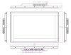Встраиваемый сенсорный монитор 15,6" Lilliput TK1560-NP/C/T