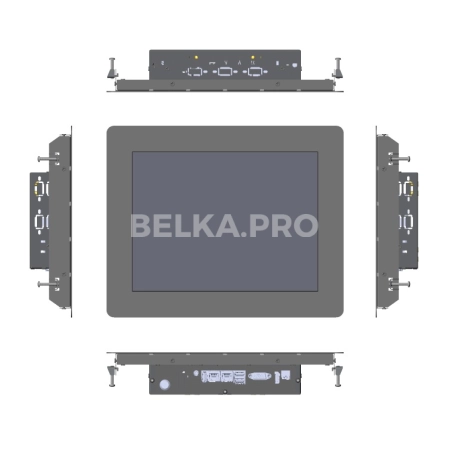 Встраиваемый сенсорный монитор 12,1" PN121SMP-07HR42-HDV