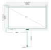 Резистивный сенсорный экран 8" ST-08001