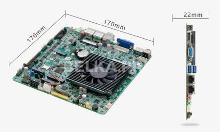 Материнская плата Mini-ITX с процессором ITX-B305_i326L