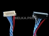 Кабель LVDS DF19G-14S-1C6B-RP/BLD2-20, 250 мм