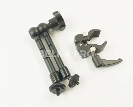 Крепление Magic Arm 11" 28 см с зажимом Clamp-mini