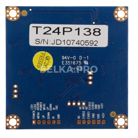 Дисплей 2,4" T24P138 с контроллером JD24TWD