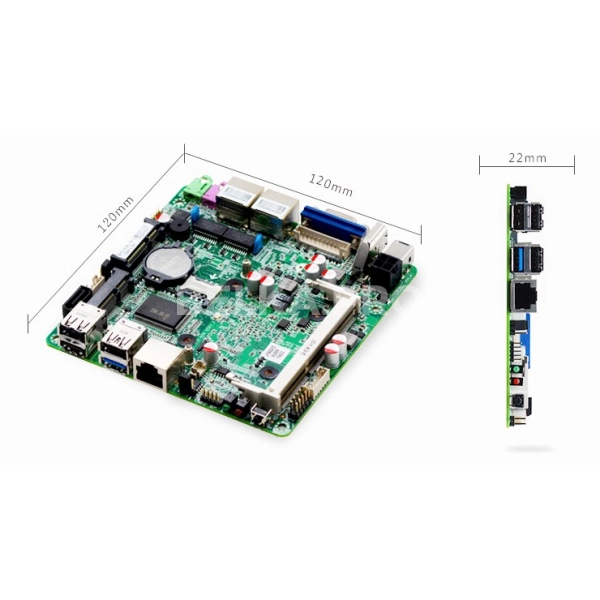 Материнская плата Nano-ITX с процессором STX-N39