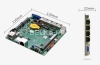 Сетевая материнская плата Nano-ITX с процессором STX-R41E (J4125)